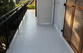 Travauxde Rénovation du sol balcon avant après Fontenay-aux-Roses 92260